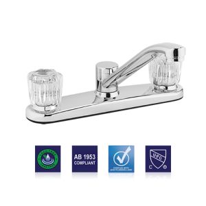 Two Handle Kitchen Faucet - Delta® Style Stems